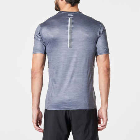 RUN DRY+ N MEN'S RUNNING T-SHIRT - GREY