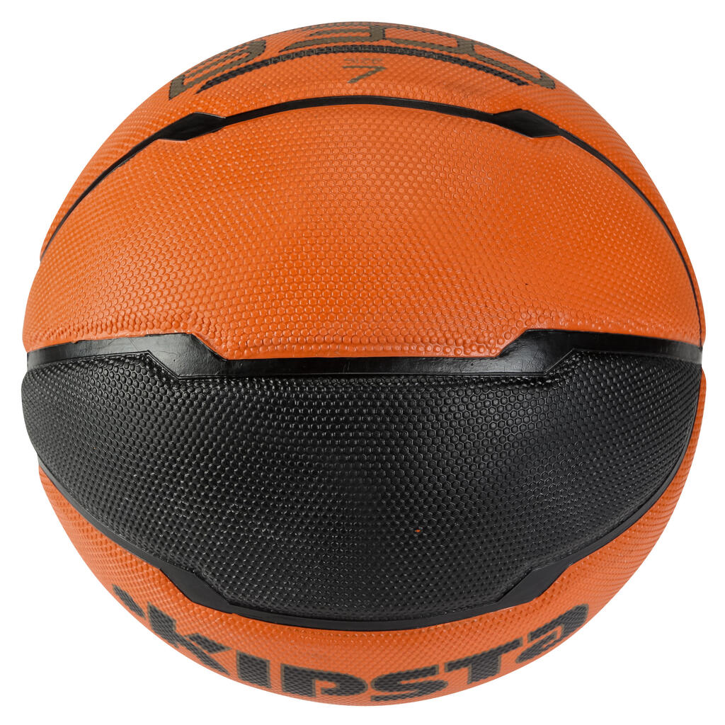 Basketball B300 Herren Größe 7 orange für Einsteiger ab 13 Jahren