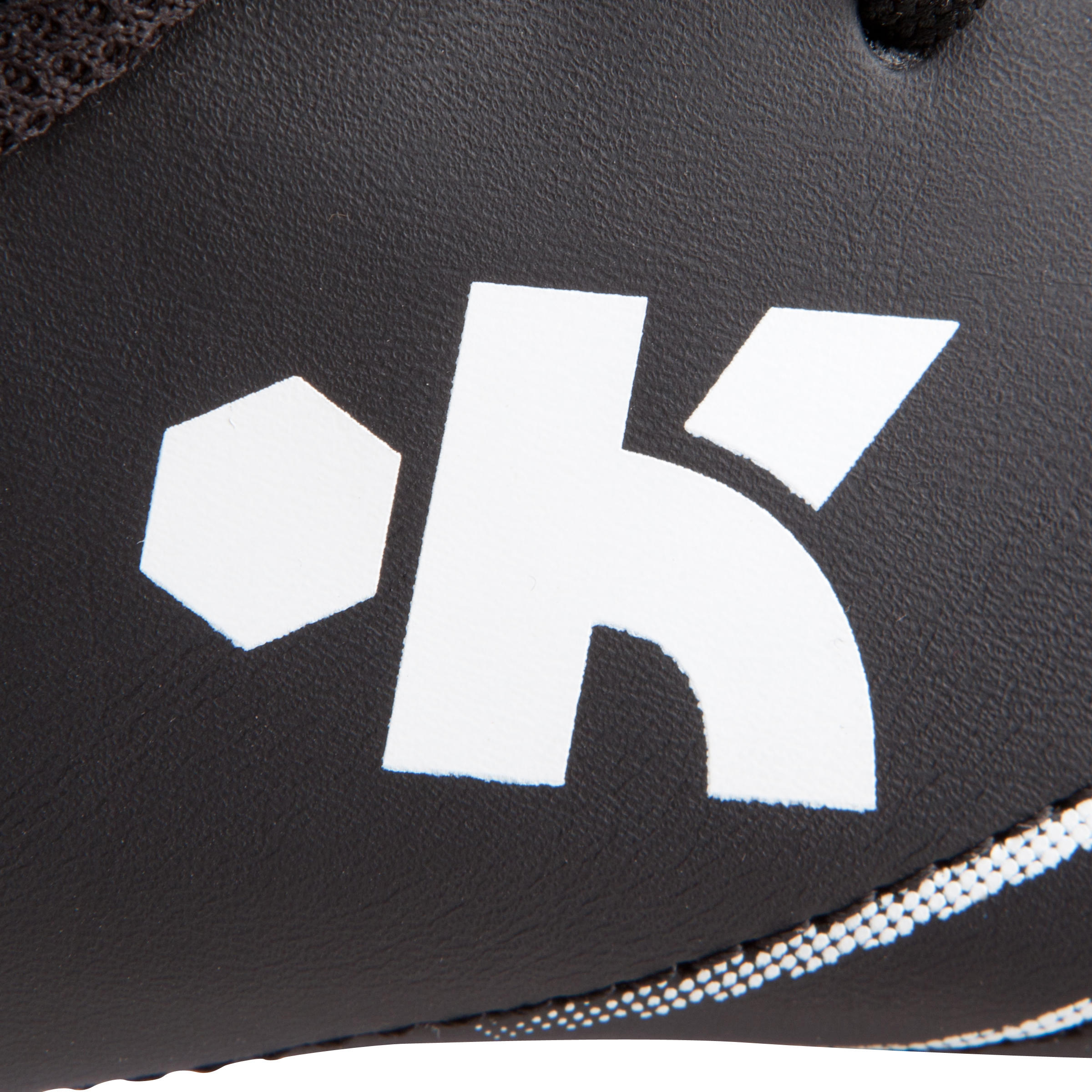 Agility 300 HG Kids Hard Ground Football Trainers - Black White 16/16