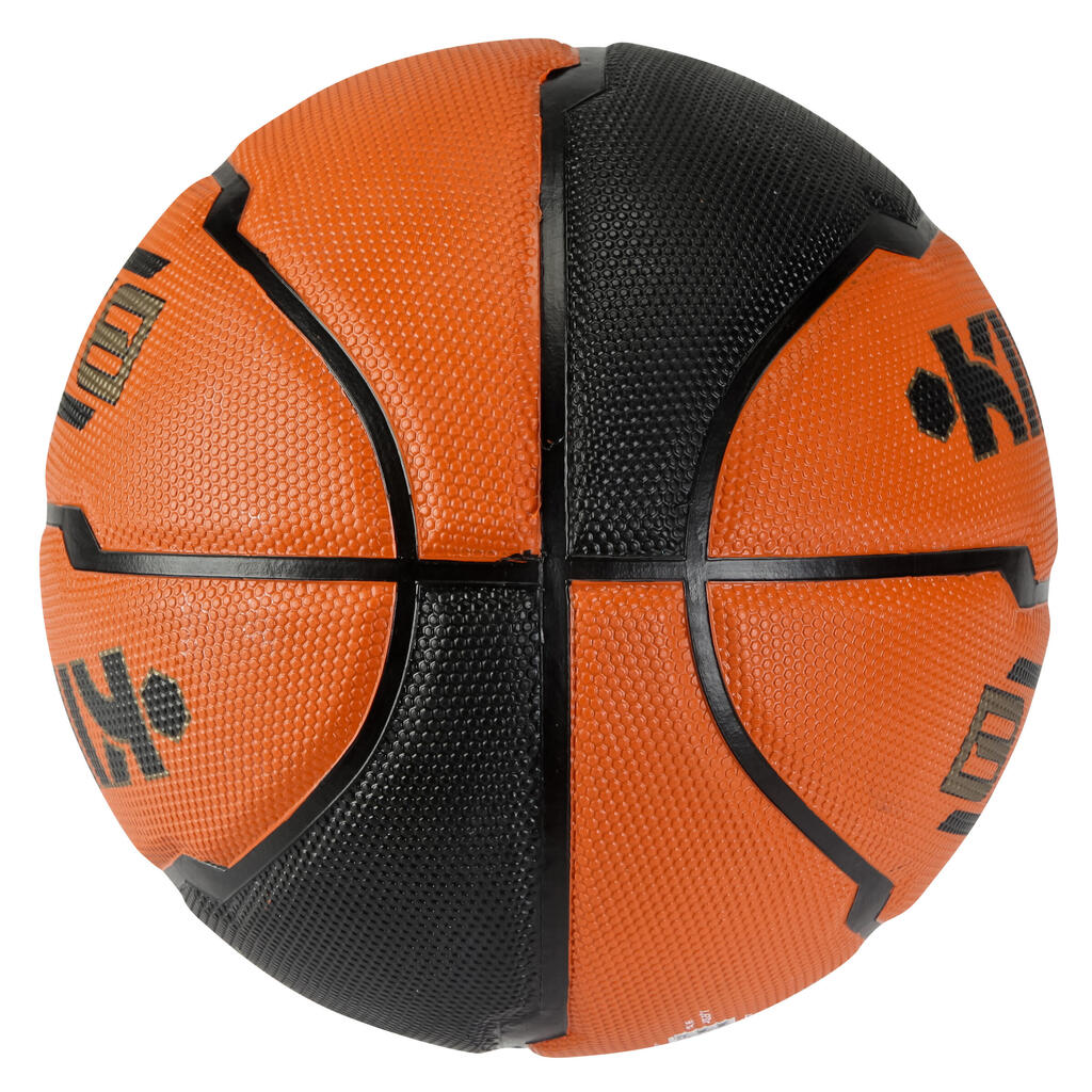 Basketball B300 Herren Größe 7 orange für Einsteiger ab 13 Jahren