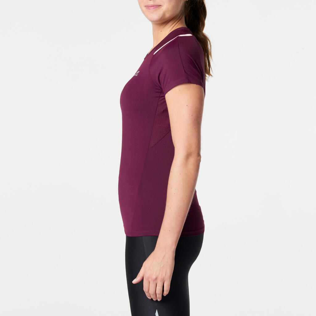 Laufshirt kurzarm Run Dry+ Damen rosa
