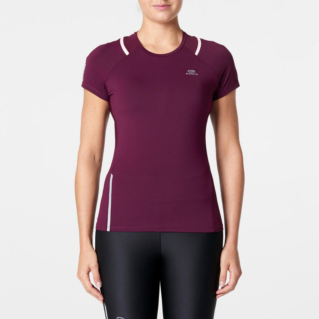 Laufshirt kurzarm Run Dry+ Damen rosa