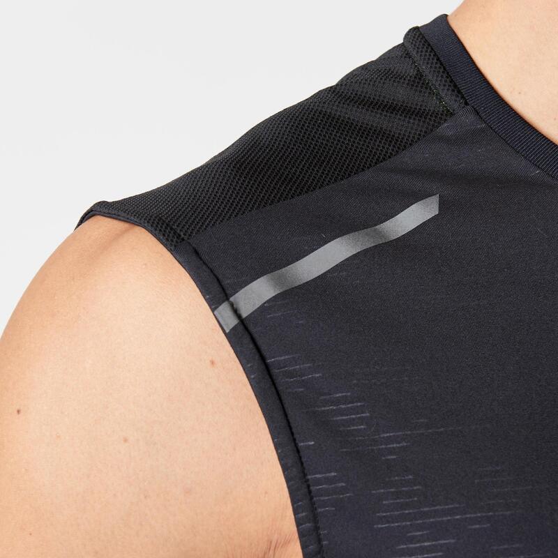 RUN DRY+ MEN'S RUNNING TANK TOP BLACK