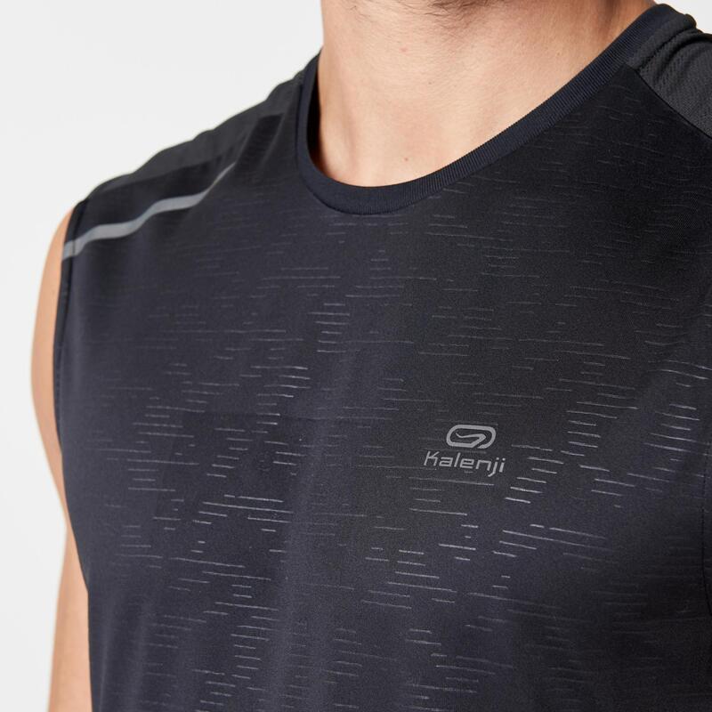 RUN DRY+ MEN'S RUNNING TANK TOP BLACK