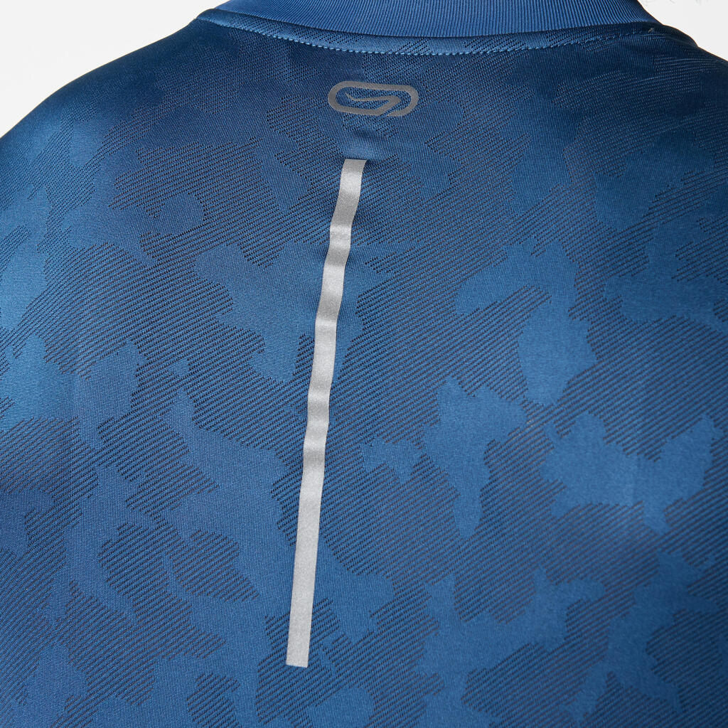 Laufshirt kurzarm Run Dry+ Breathe Herren petrol