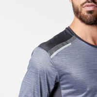 RUN DRY+ N MEN'S RUNNING T-SHIRT - GREY