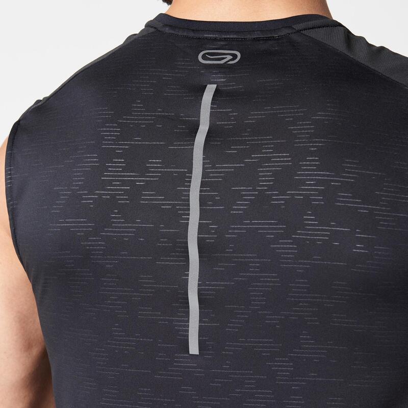 RUN DRY+ MEN'S RUNNING TANK TOP BLACK