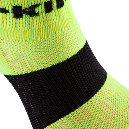 F500 Junior Football Socks - Fluorescent Yellow