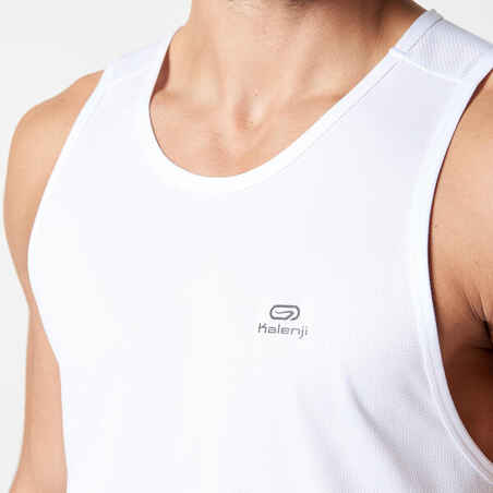 Men's Running Breathable Tank Top Dry - white