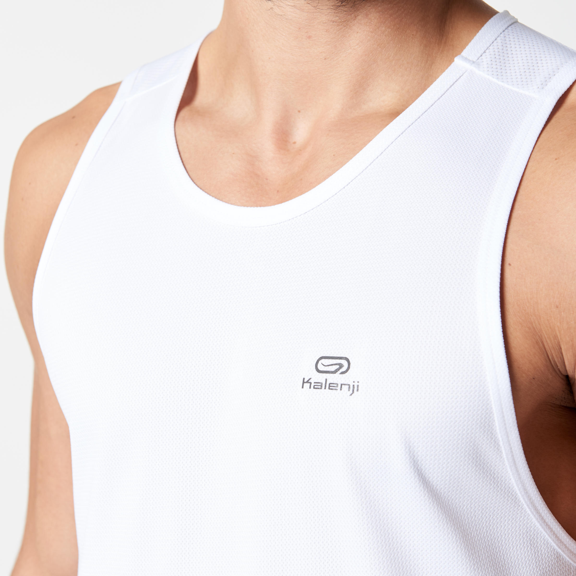 camiseta tirantes running hombre decathlon