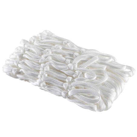 6mm Hoop or Backboard Basketball Net - White. Resistant to bad weather.