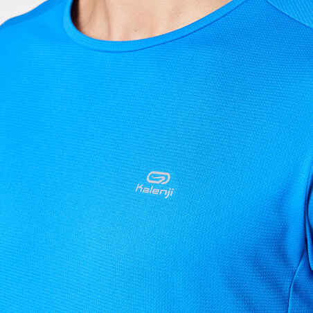 RUN DRY MEN'S RUNNING T-SHIRT - BLUE