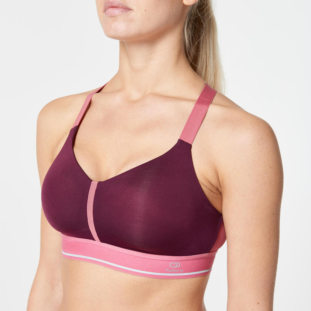 Sport-BH Laufen Sportance Komfort pflaume