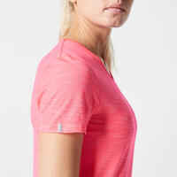 KIPRUN CARE KALENJI WOMEN'S RUNNING T-SHIRT - CORAL