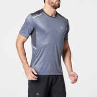 RUN DRY+ N MEN'S RUNNING T-SHIRT - GREY