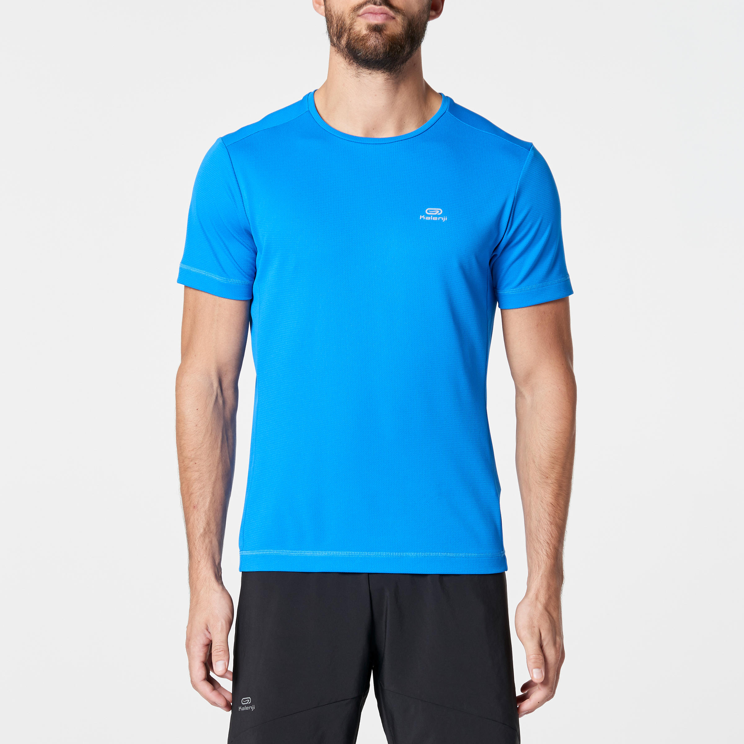 

Run Dry Men' Running T-Shirt - Blue