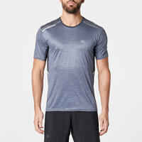 RUN DRY+ N MEN'S RUNNING T-SHIRT - GREY