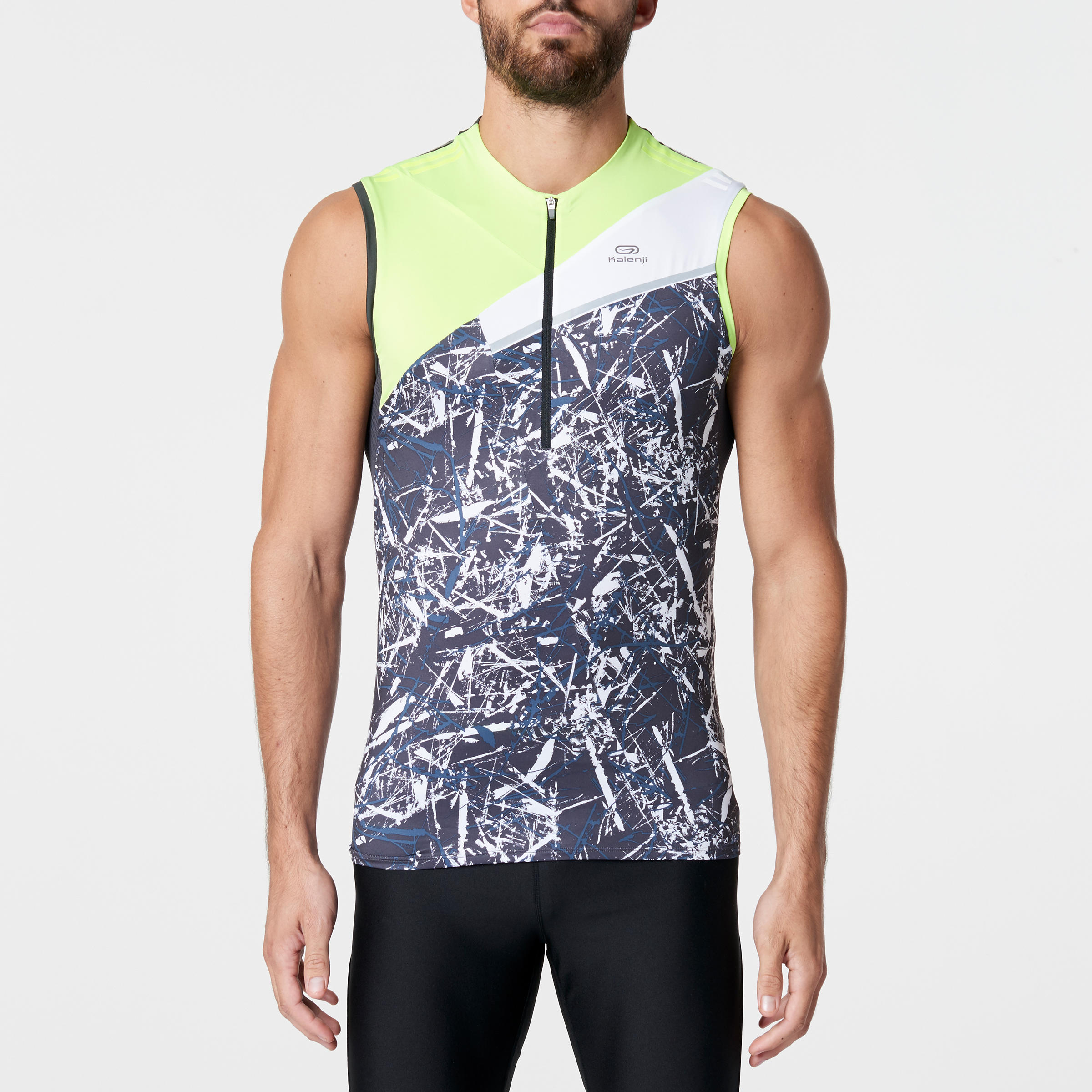 camiseta tirantes running hombre decathlon