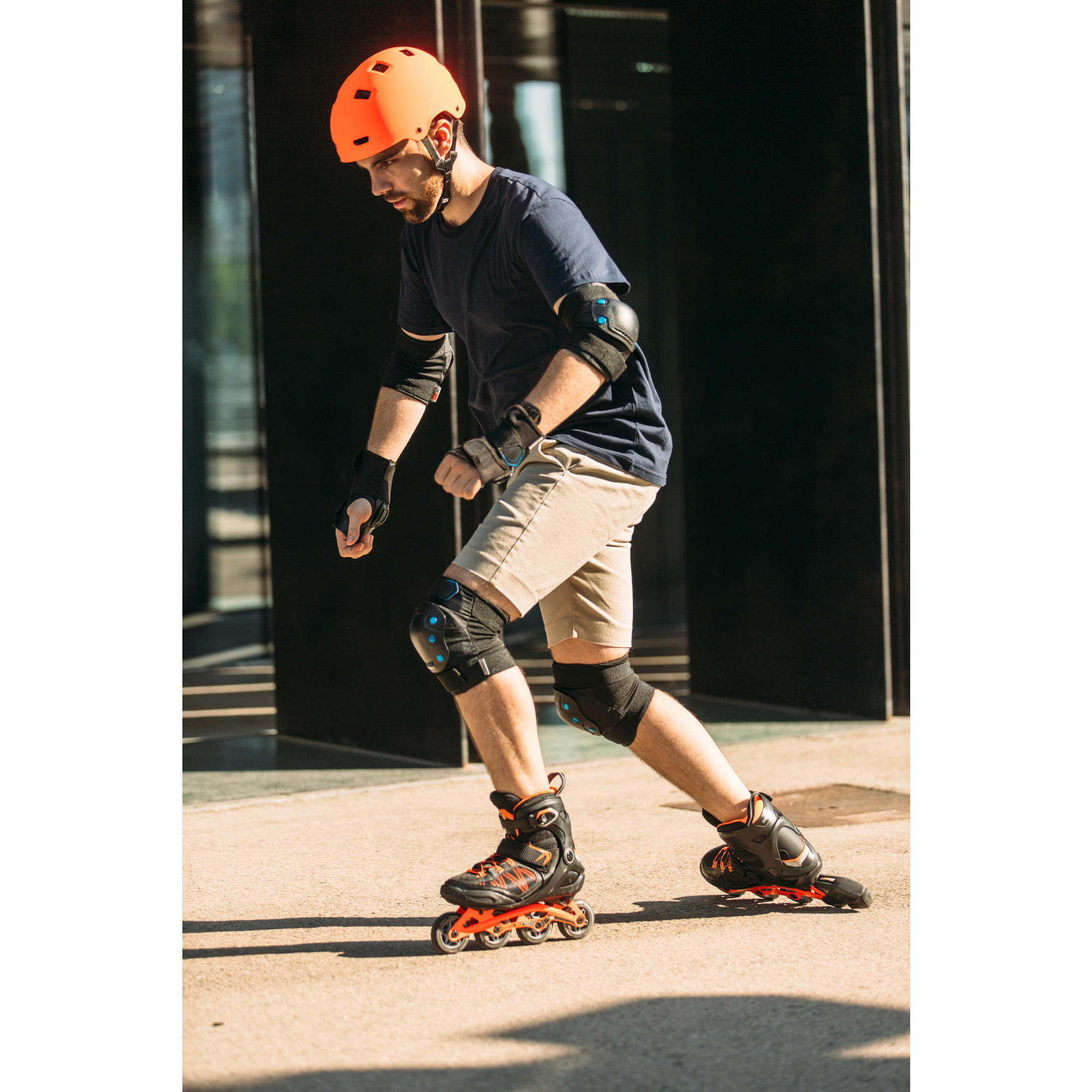 Шлем H MF540 оранжевый OXELO