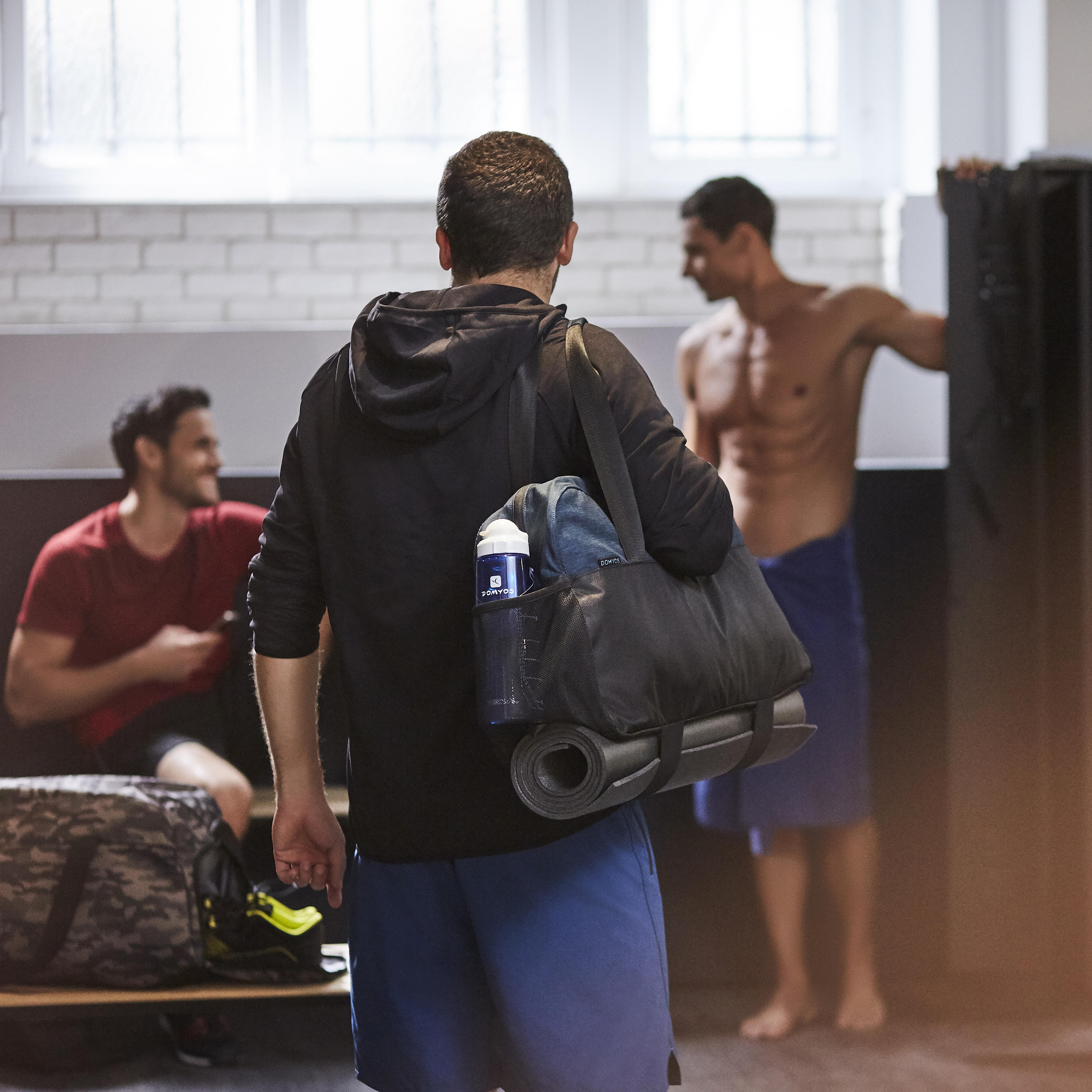 

Fitness Duffle Bag 30L - Petrol Blue/Black, Black/blue