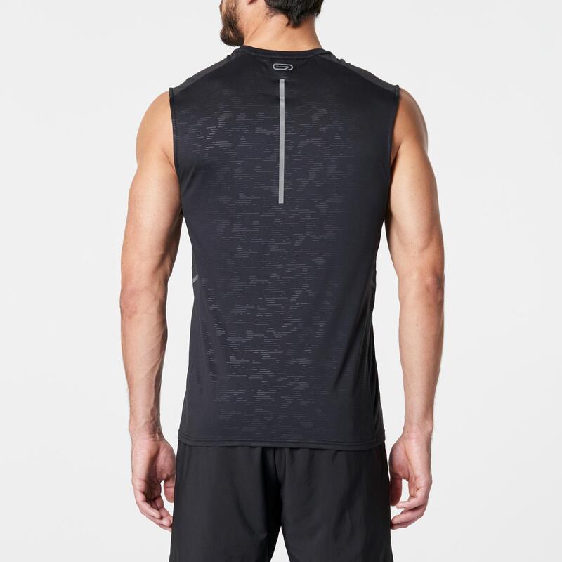 RUN DRY+ MEN'S RUNNING TANK TOP BLACK