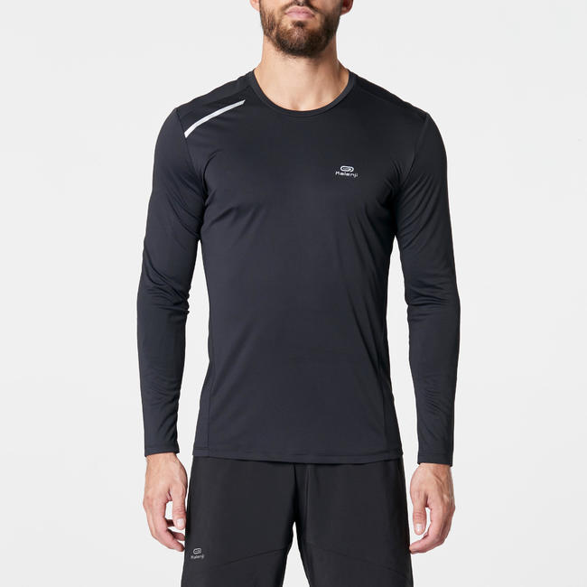 Sun Protect Men's Running T-Shirt - Black