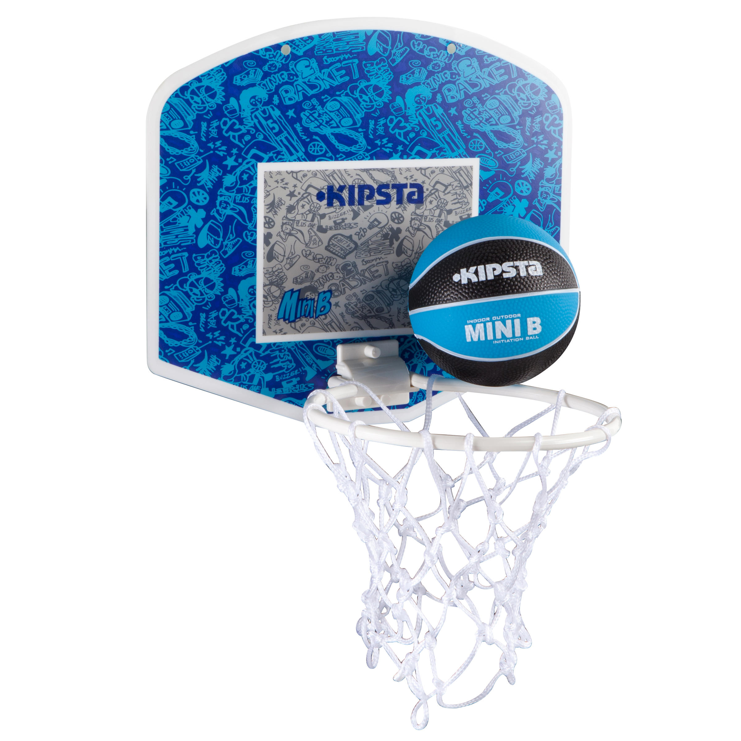 

Mini B Kids Basketball Backboard Set - Blue
