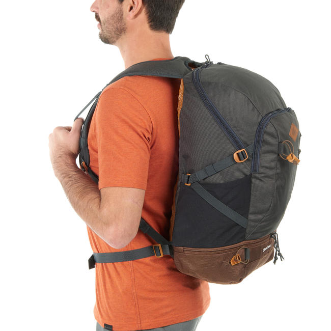 Buy 30 litre Hiking Backpack Dark Grey Online Quechua Bag 30 Litre Hiking