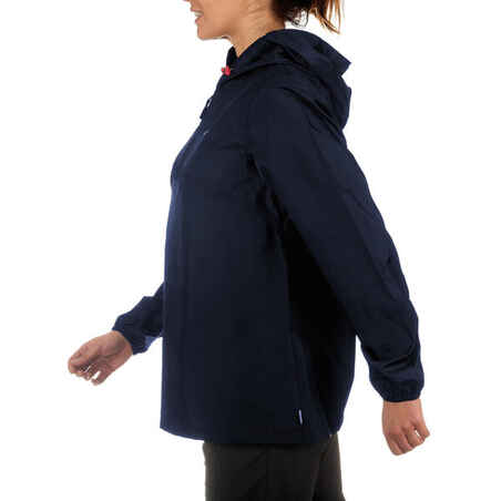 Women's Windproof and Water-repellent Hiking Jacket - Raincut 1/2 Zip