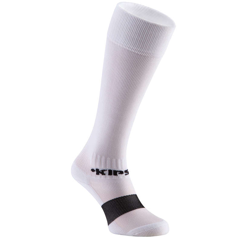 KIPSTA F500 Junior Football Socks White Decathlon