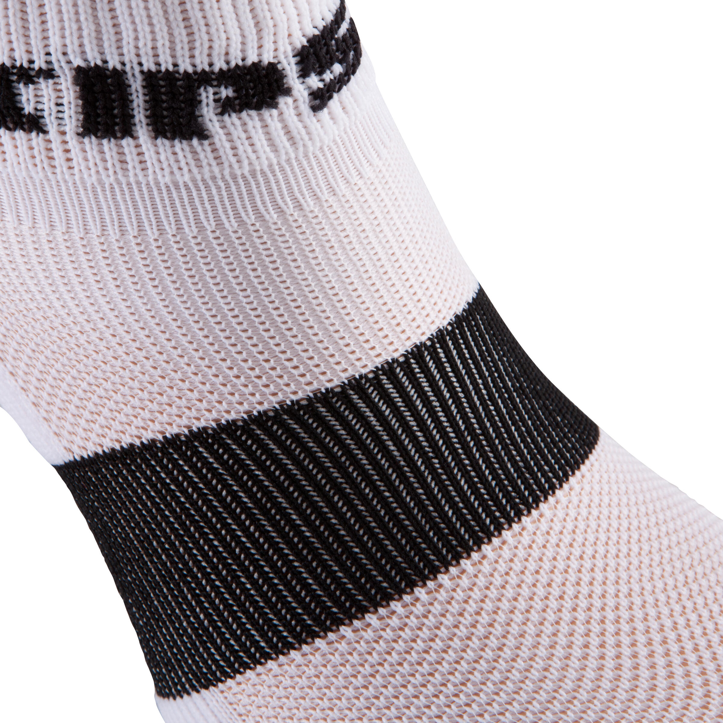 F500 Junior Football Socks - White 4/9