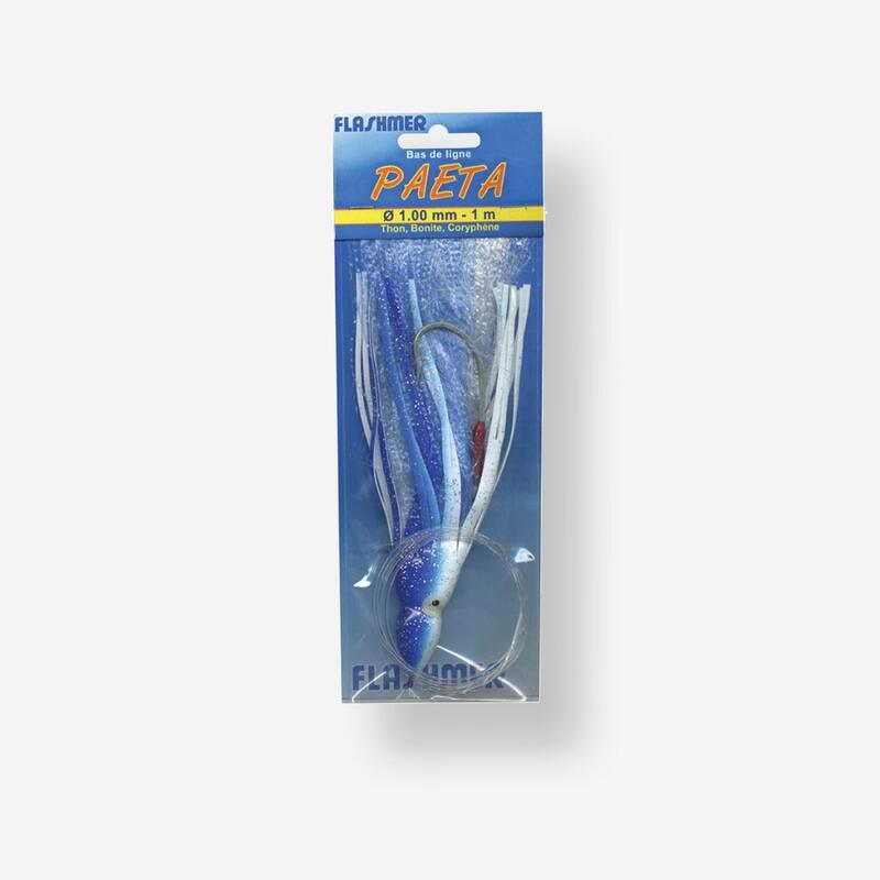 Señuelo Paeta azul de pesca de arrastre 