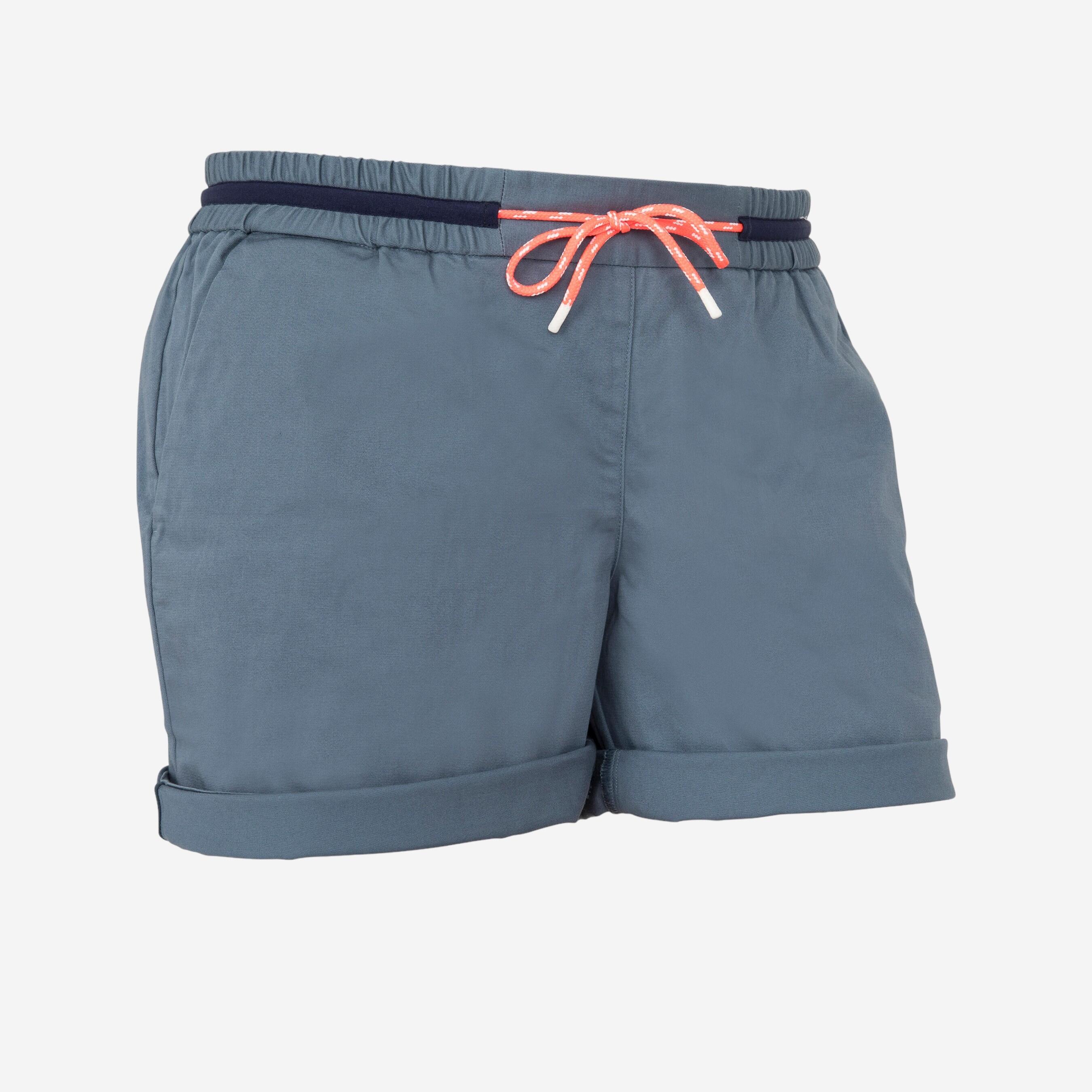 Short Barco Vela Tribord Sailing 100 Azul Claro 1/9