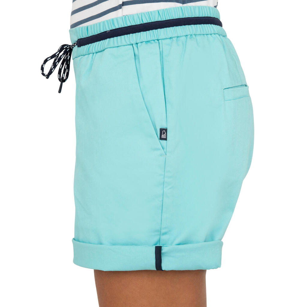 Women’s 100 Adventure sailing shorts dark blue