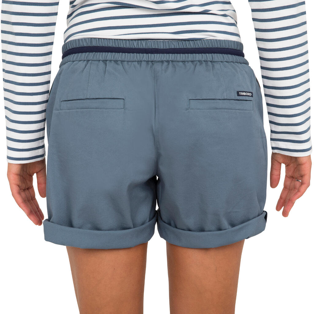 Short de voile femme SAILING 100 Gris