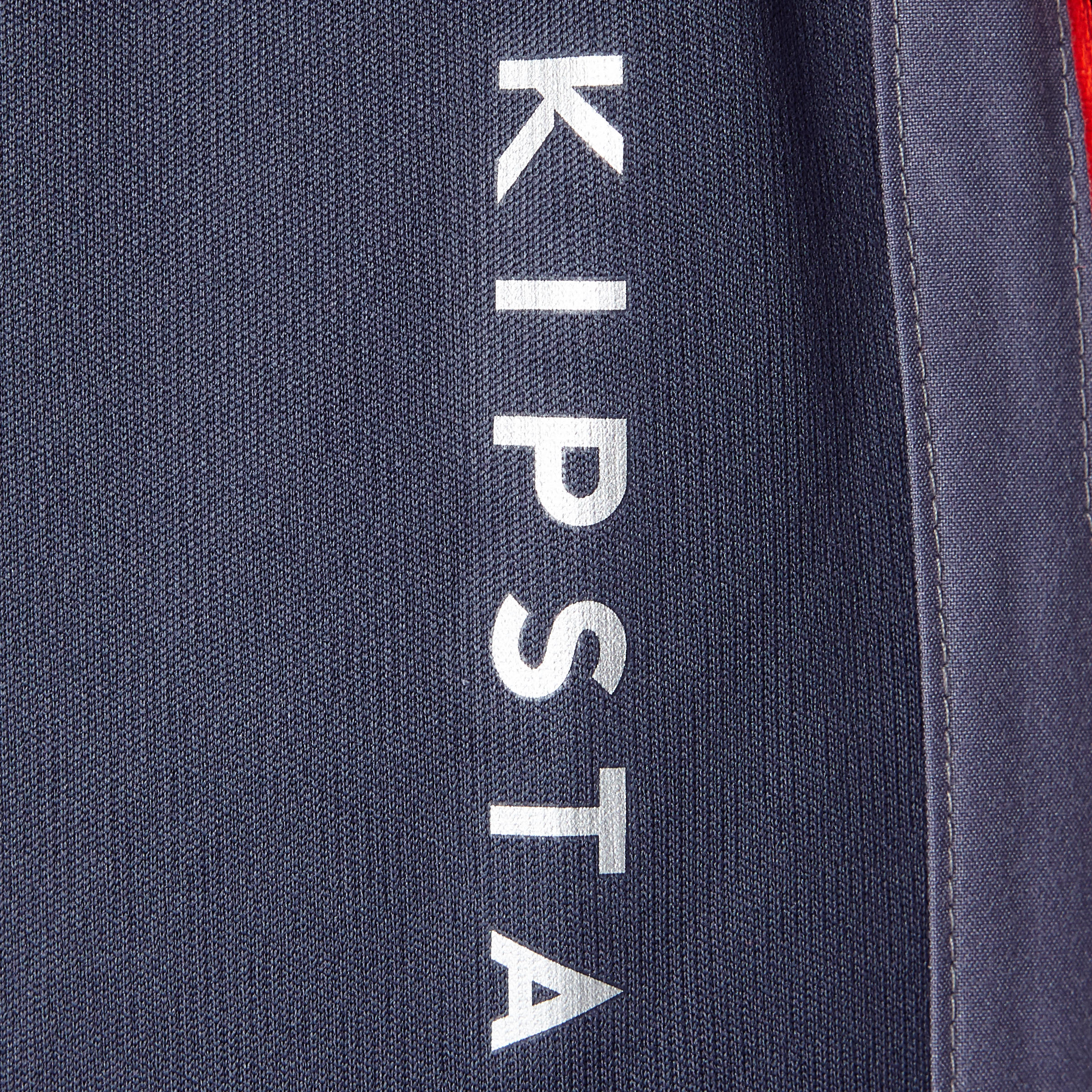 T500 Adult Football Bottoms - Grey/Orange 11/11