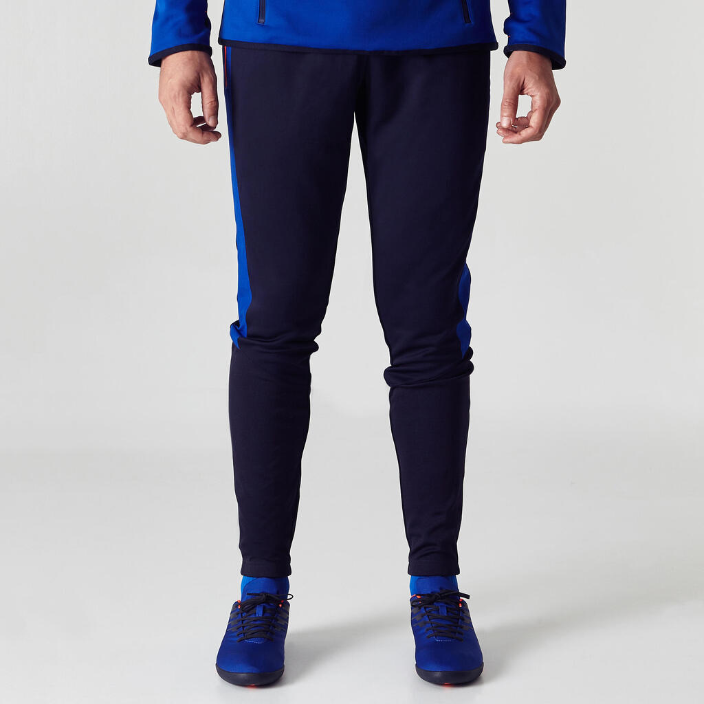 Fußball-Trainingshose T500 Erwachsene marineblau