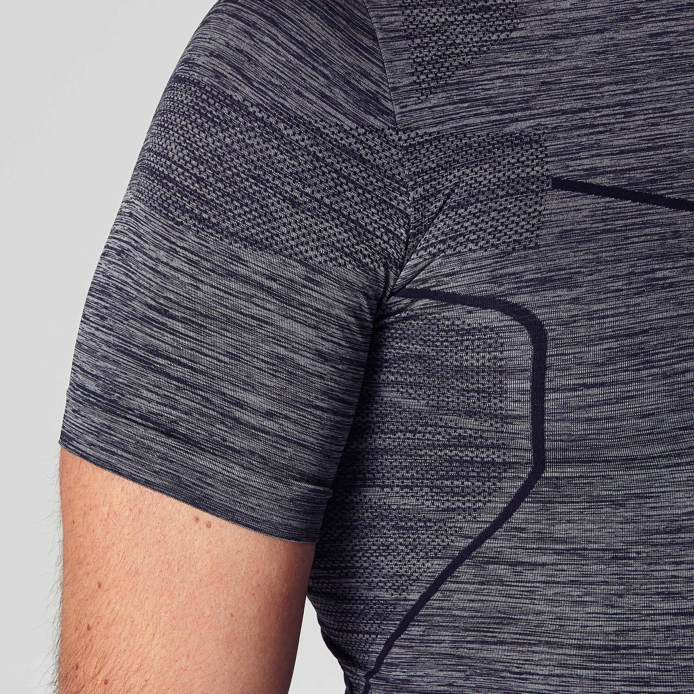 Keepdry 500 Adult Base Layer - Mottled Dark Grey 8/10