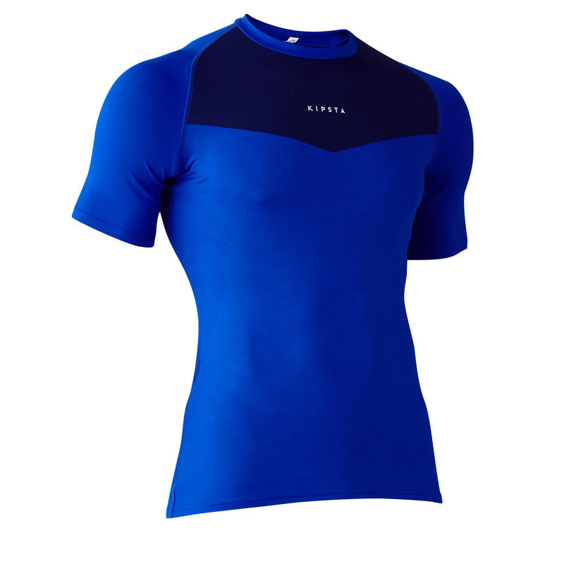 Keepdry 100 Adult Short-Sleeved Soccer Base Layer - Blue Keepdry 100 Adult Short-Sleeved Soccer Base Layer - Blue