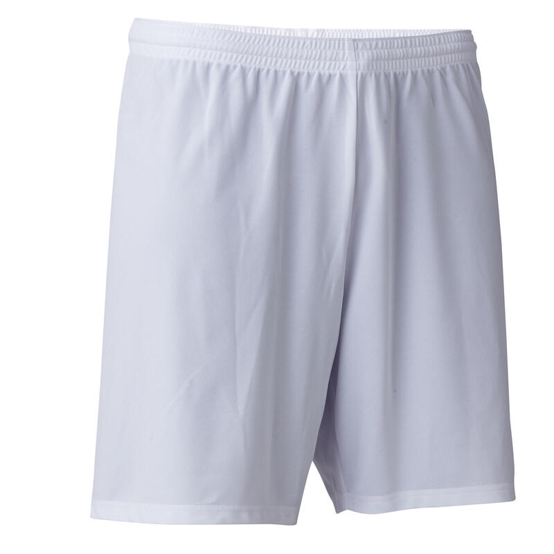 Short de soccer adulte F100 blanc Short de soccer adulte F100 blanc