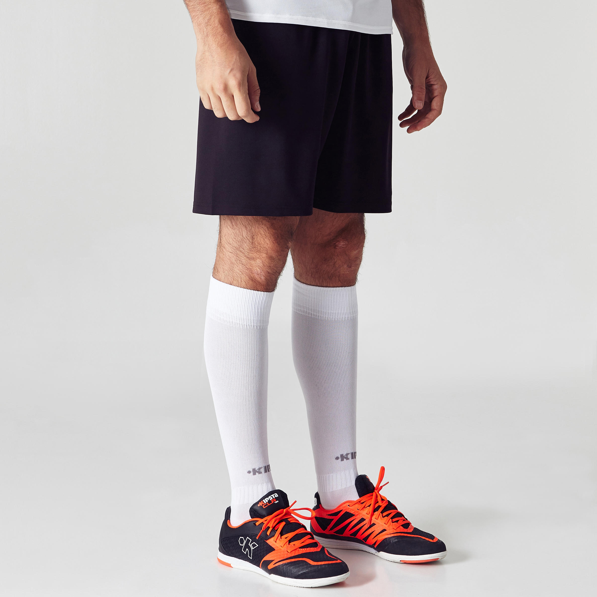 Pantaloncini calcio F100 neri 15/15