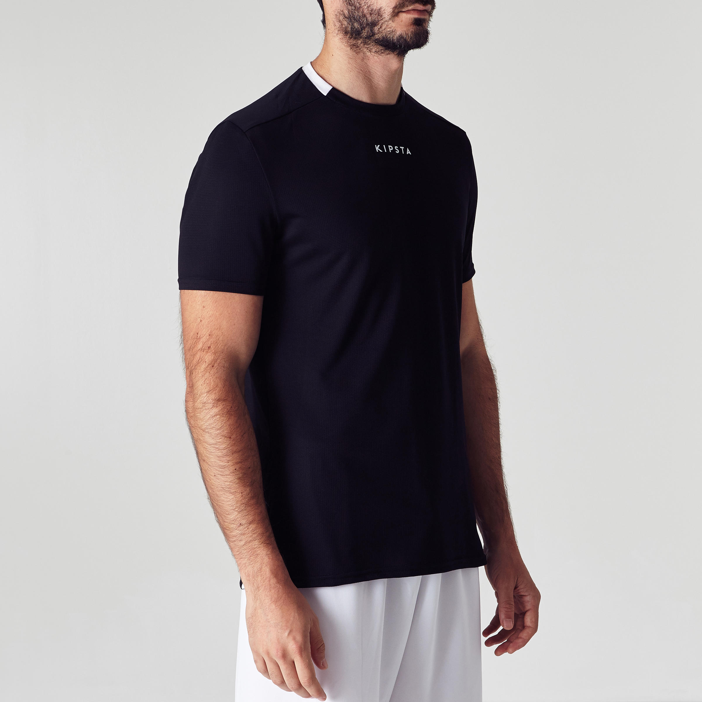 Maglia calcio F100 nera 26/29