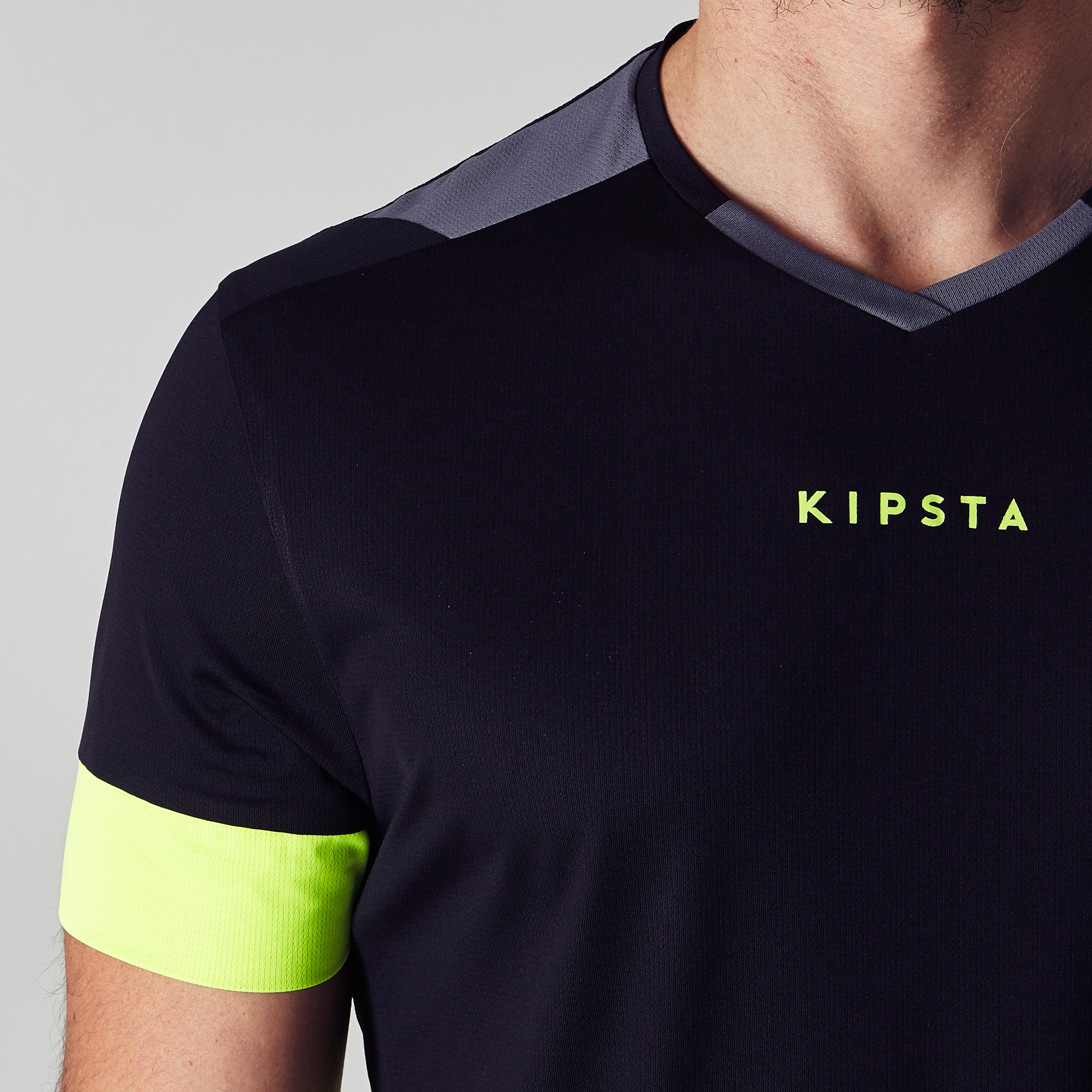 F500 Adult Football Shirt - Black 6/13