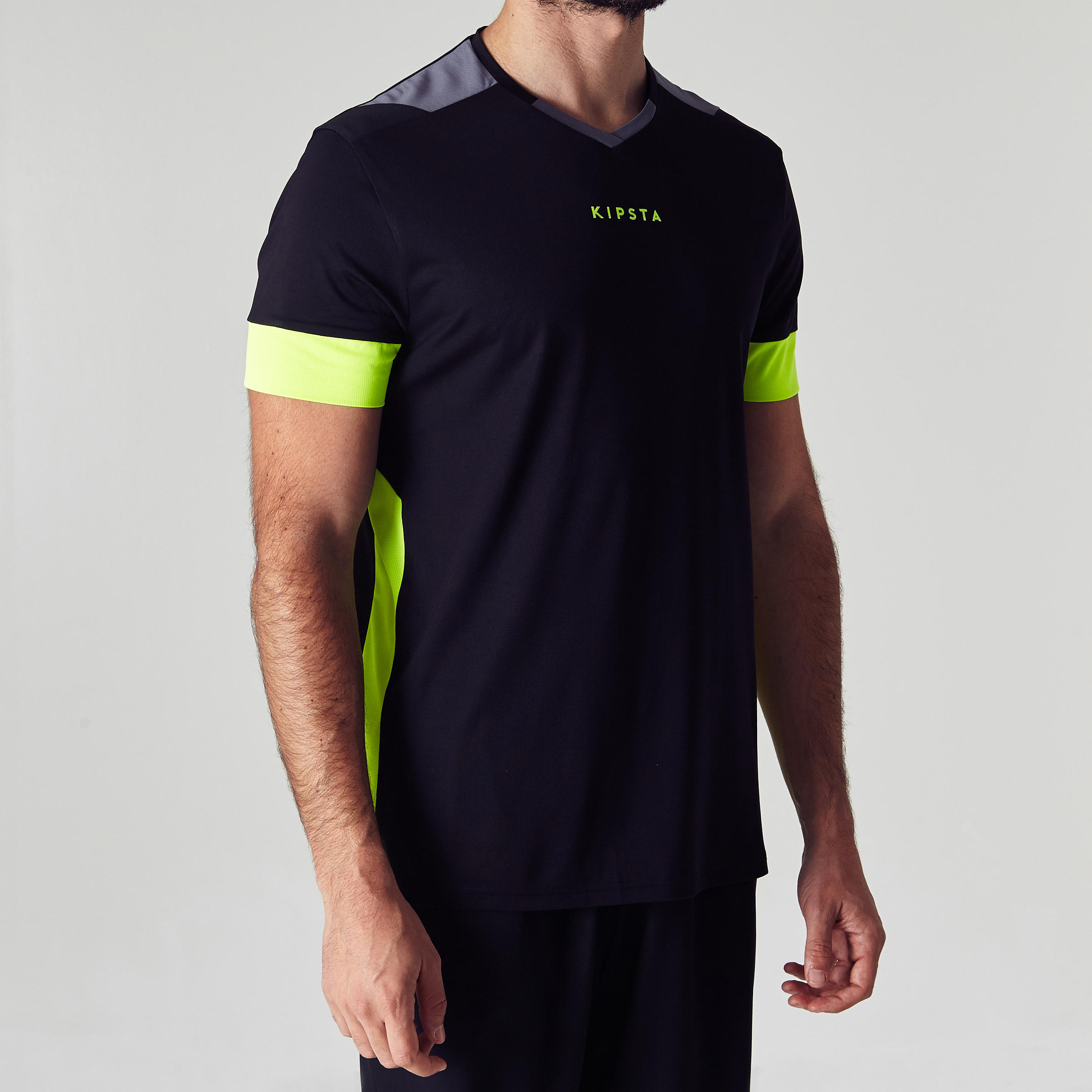 F500 Adult Football Shirt - Black 3/13