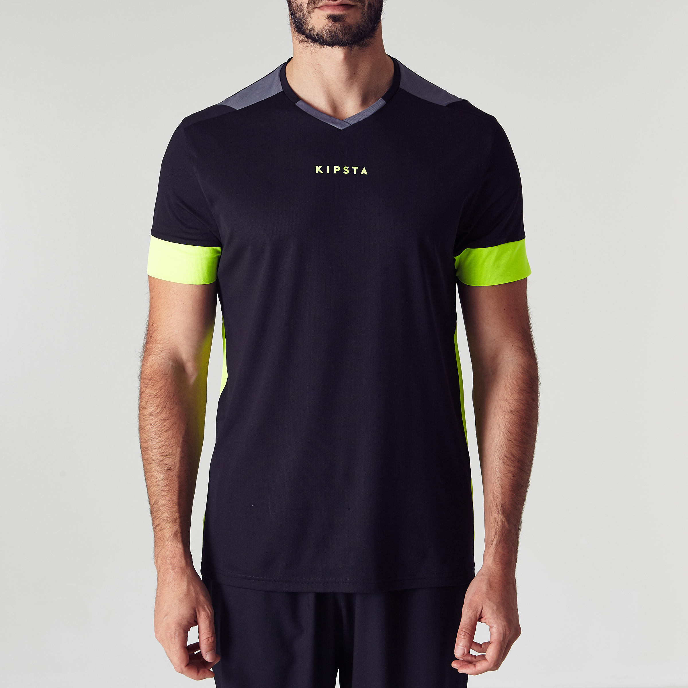 F500 Adult Football Shirt - Black 2/13