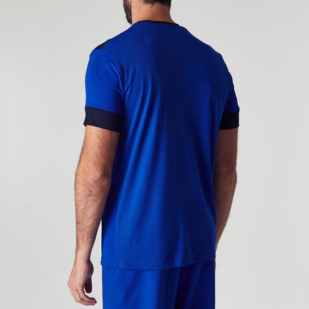 Maillot de football adulte F500 bleu