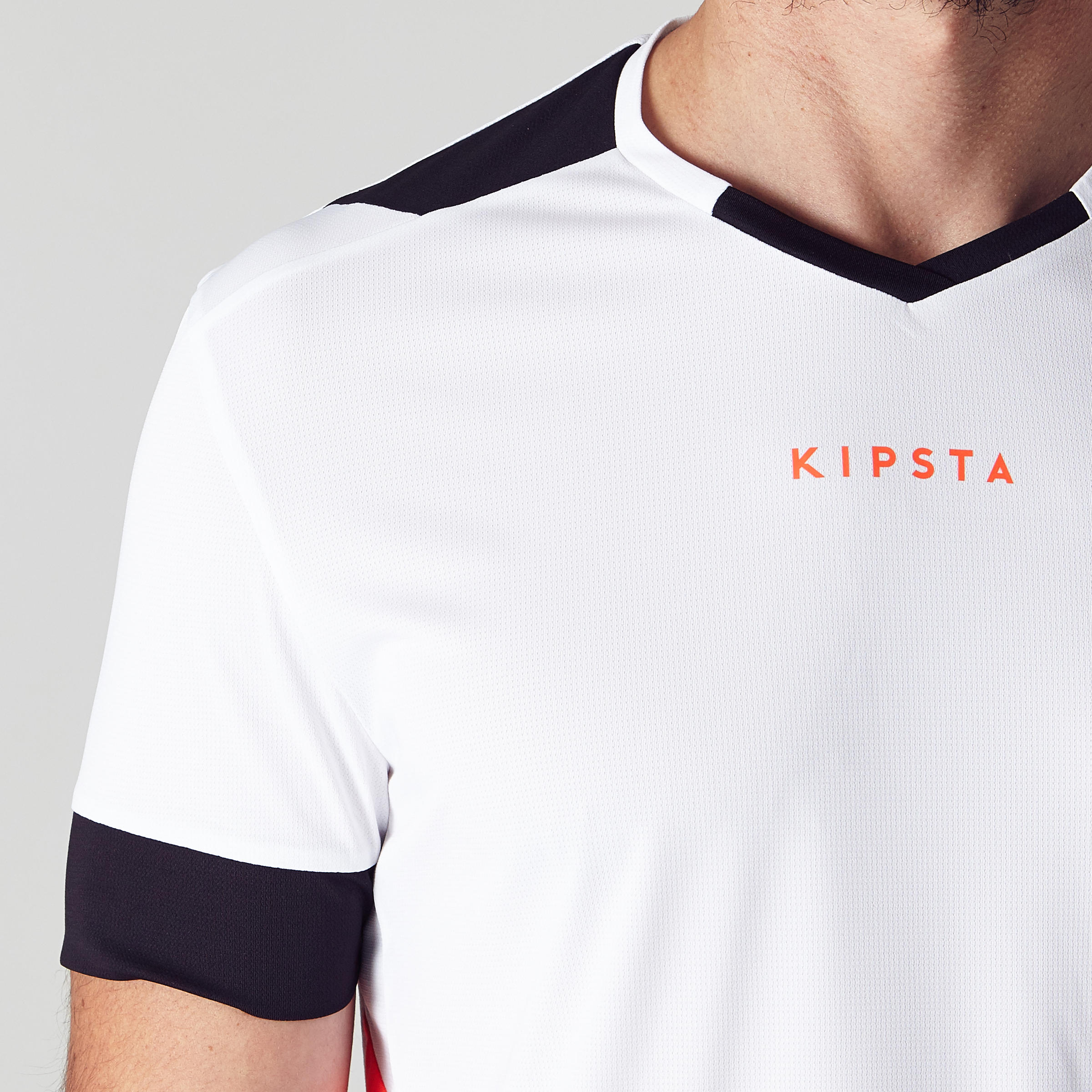 F500 Adult Football Shirt - White 6/13