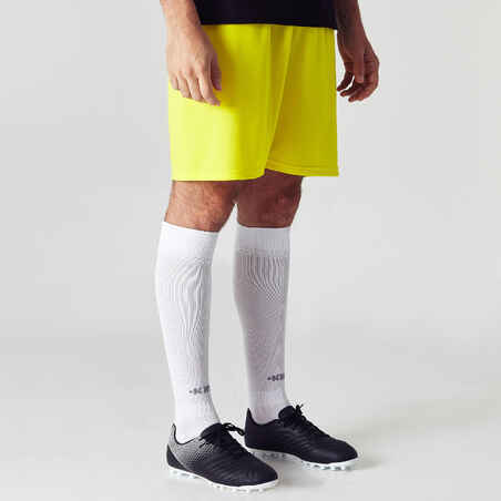 F100 Adult Football Shorts - Yellow