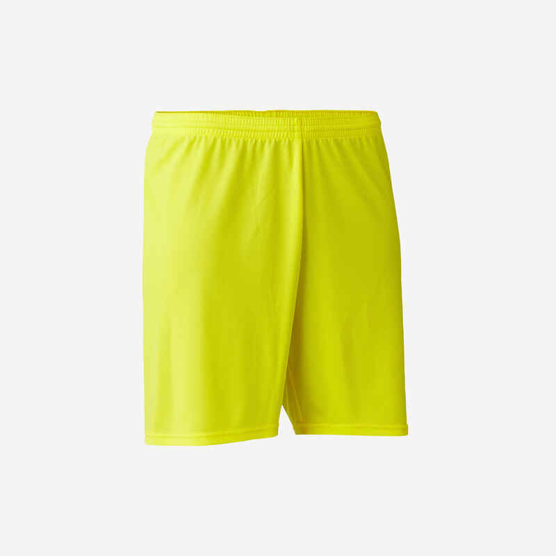 Damen/Herren Fussball Shorts - F100 gelb 