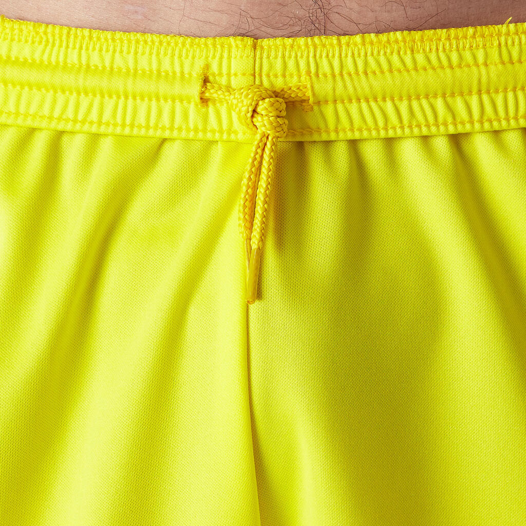 F100 Adult Football Shorts - Yellow